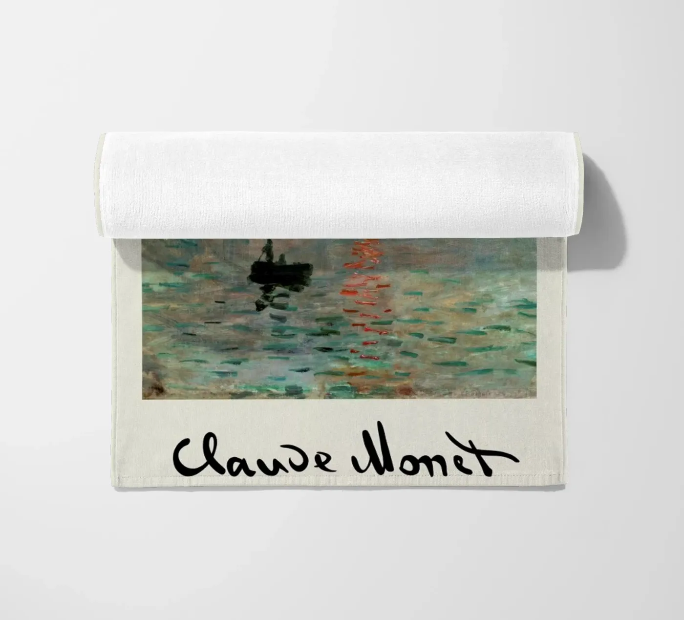 Monet – Signed Impression telo mare da Vintage by JUNIQE
