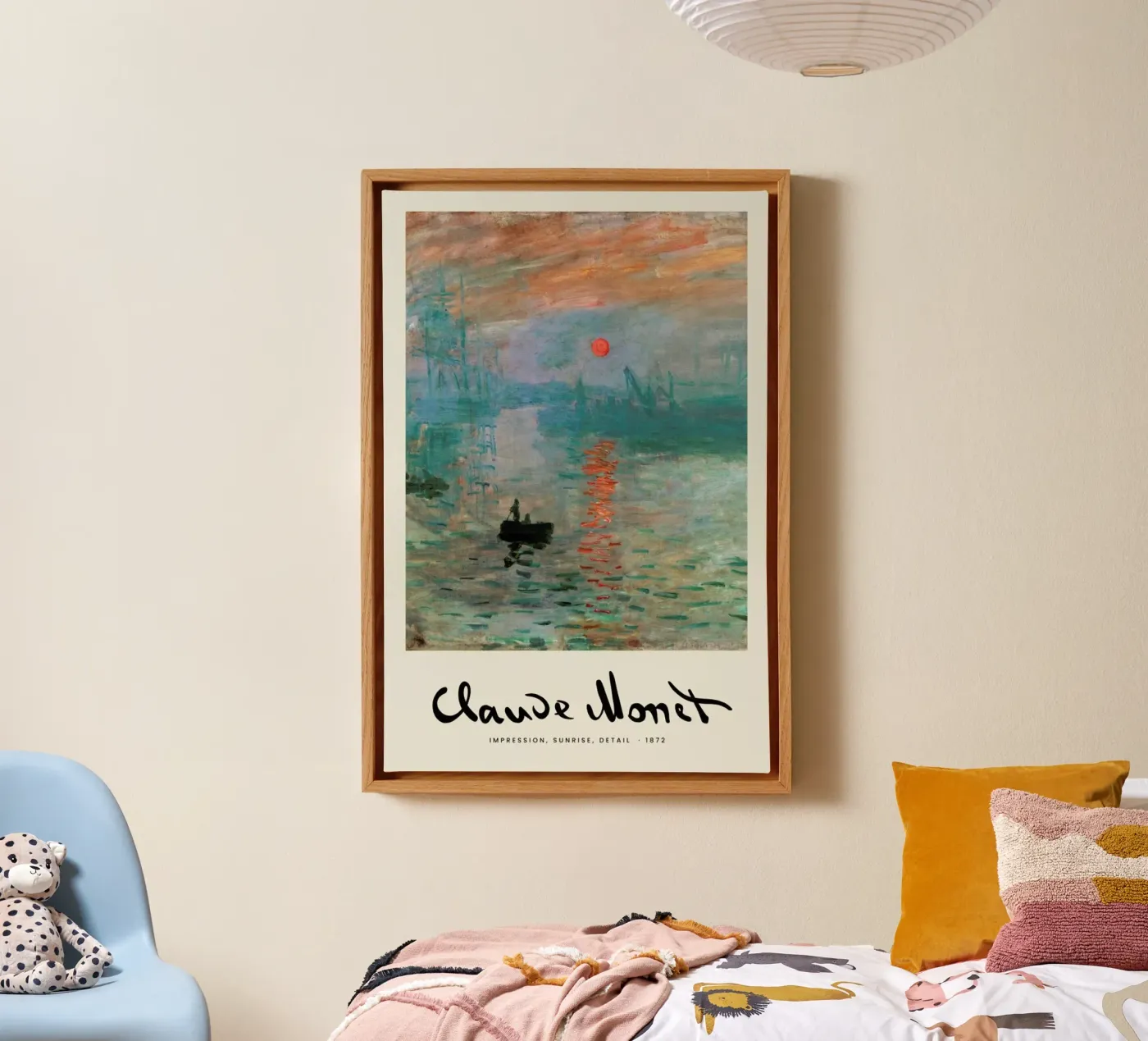 Monet – Signed Impression tela da Vintage by JUNIQE