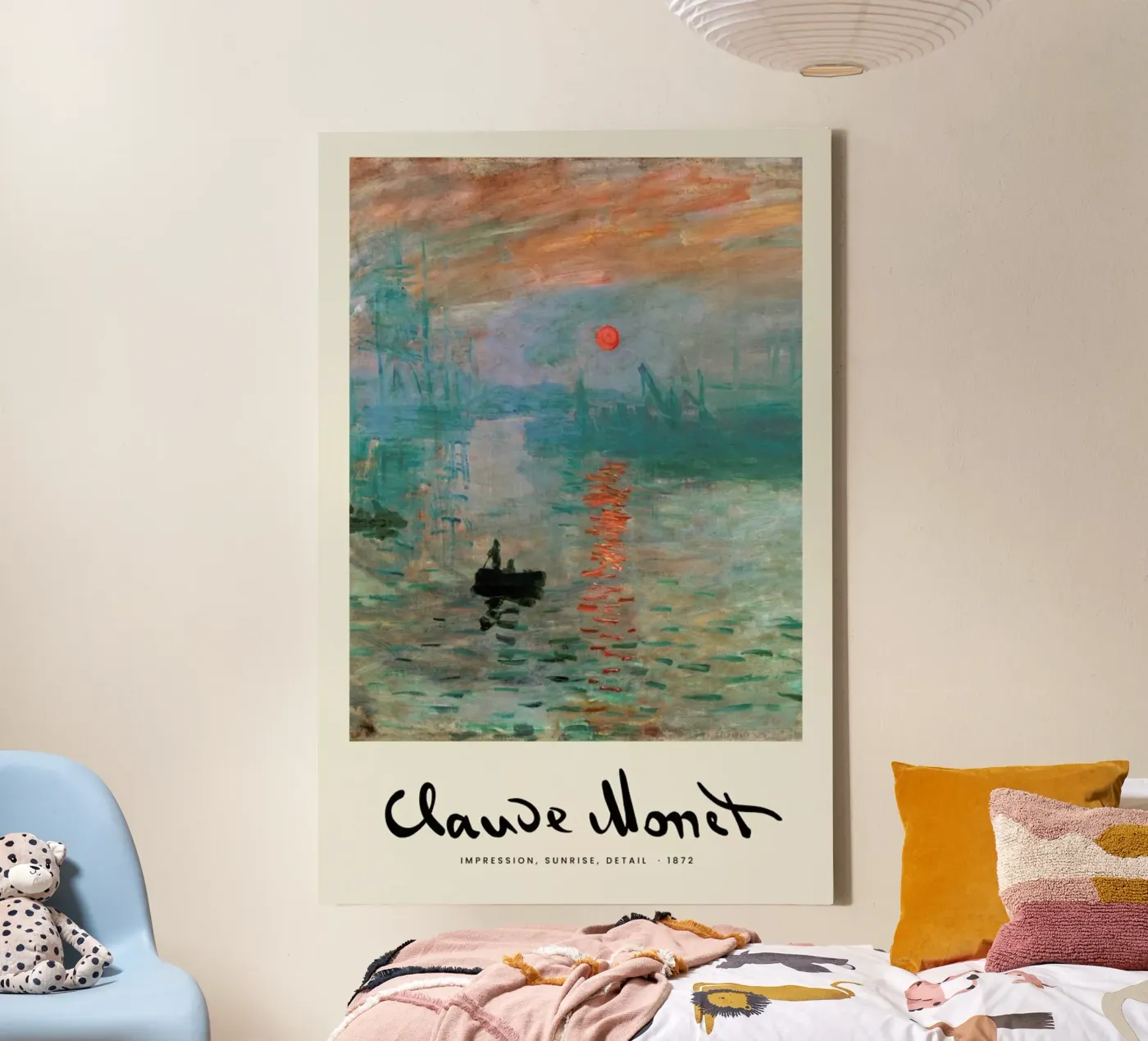 Monet – Signed Impression tela da Vintage by JUNIQE