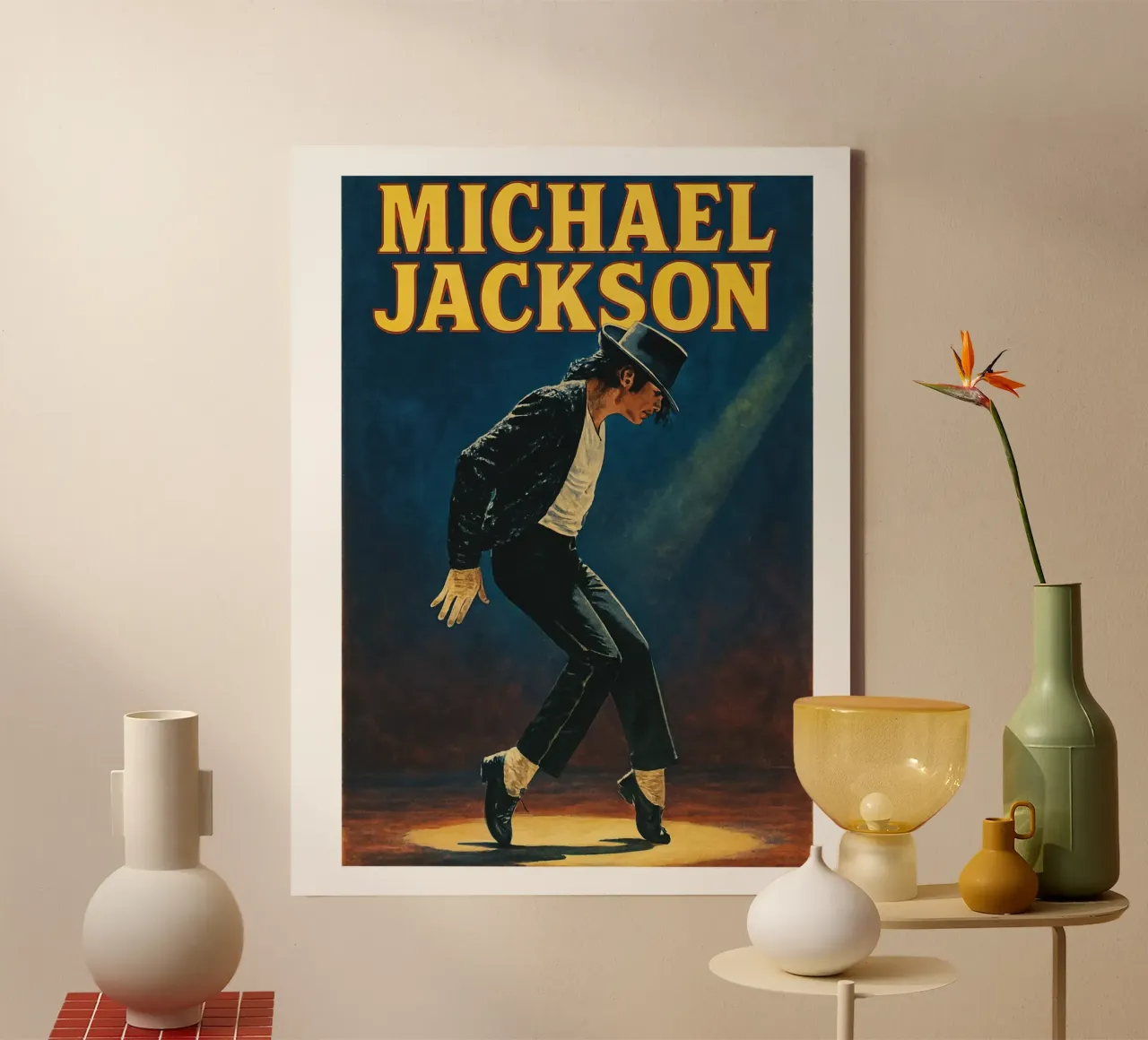 Legends King Of Pop Michael Jackson canvas by wernoka