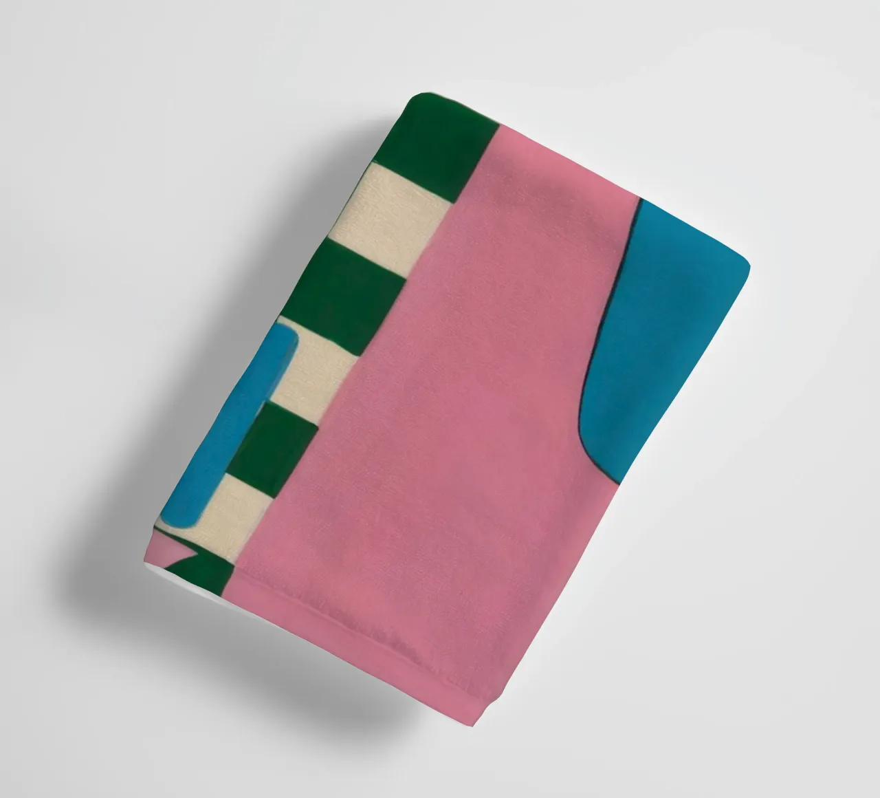 Checkered Abstract Feast towel by Pale Aura