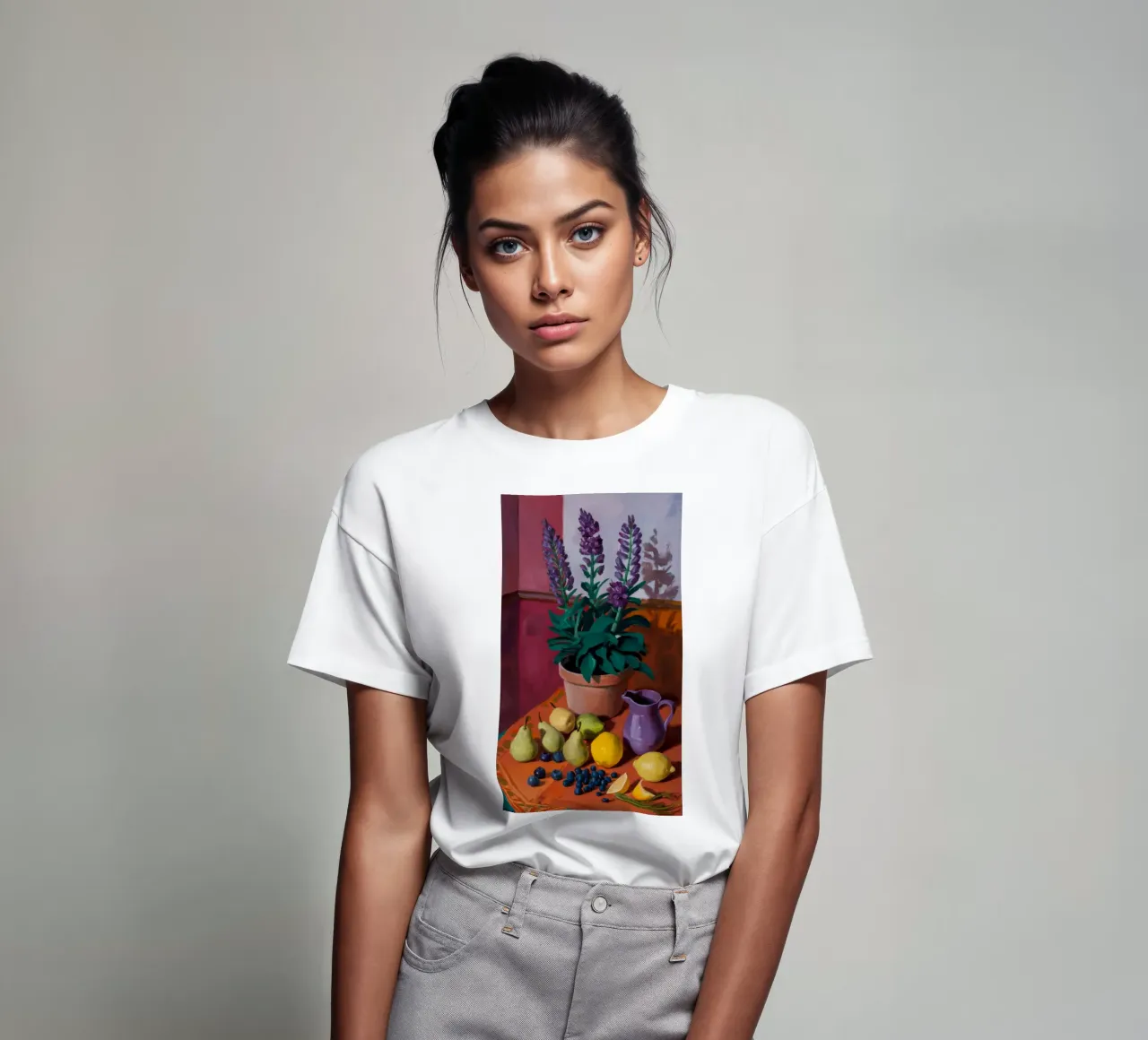 Lavanda e uva t-shirt da Stone Decade