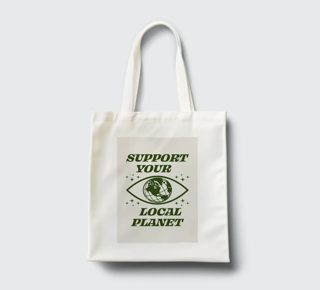Support Your Local Planet borsa in juta da cafelab
