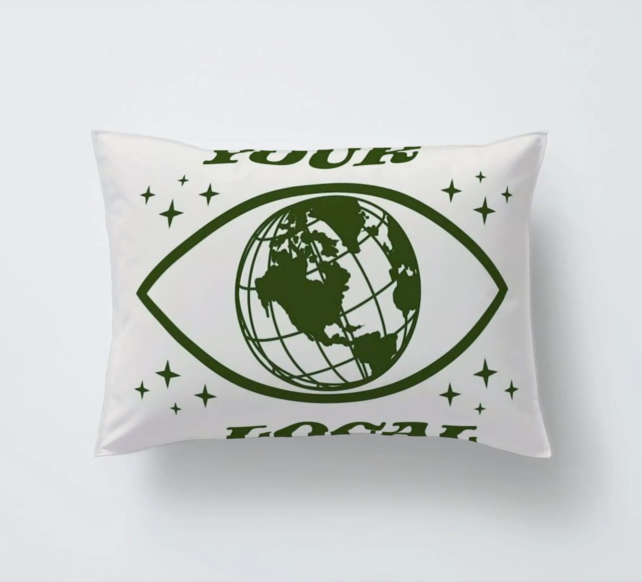 Support Your Local Planet cuscino da cafelab