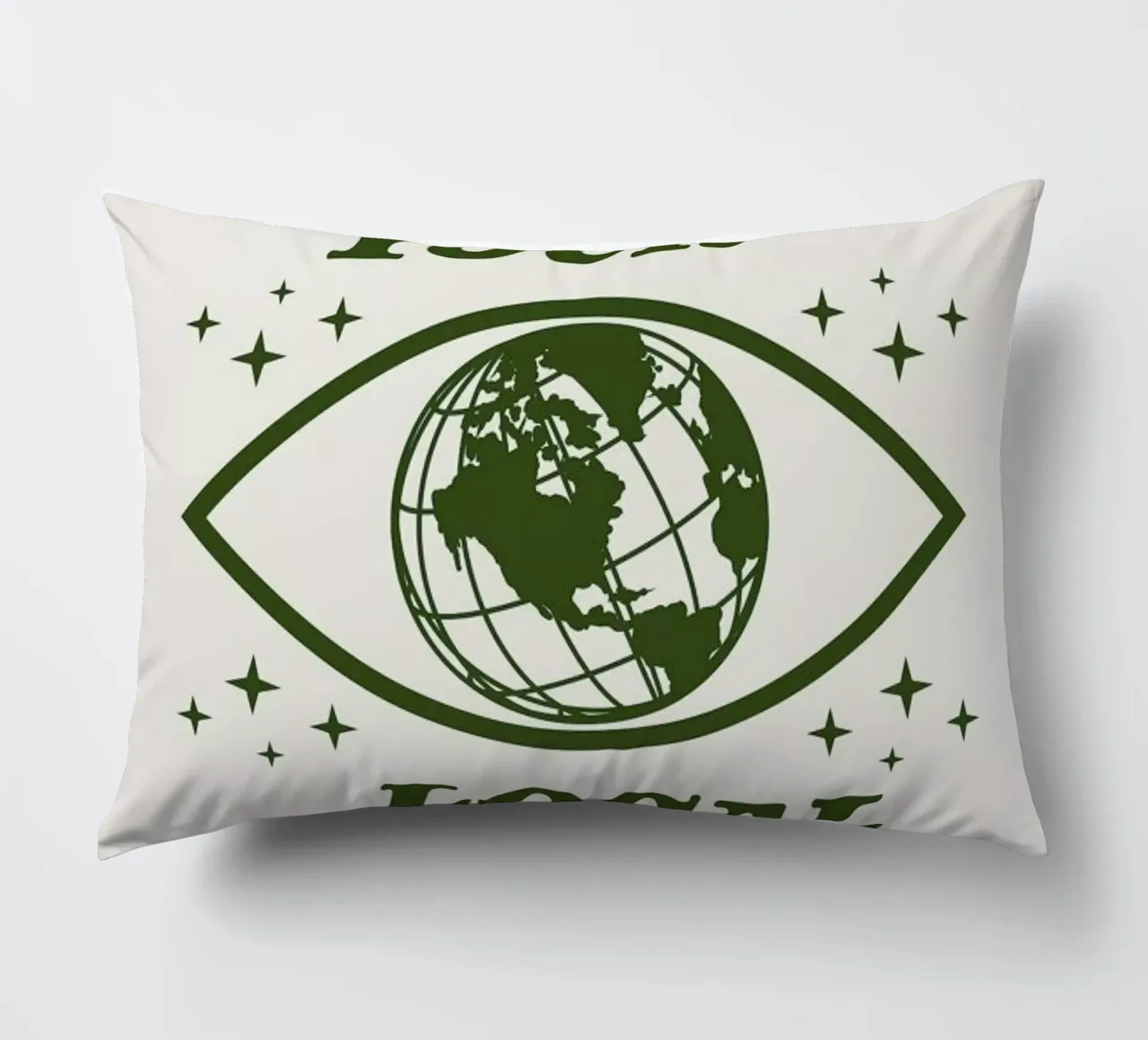 Support Your Local Planet Kissen von cafelab
