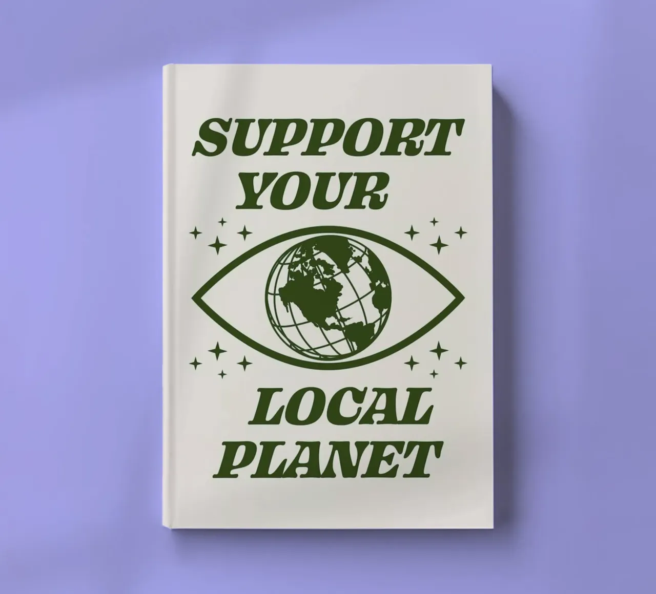 Support Your Local Planet carnet de notes de cafelab