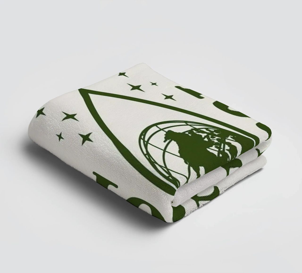 Support Your Local Planet Handtuch von cafelab