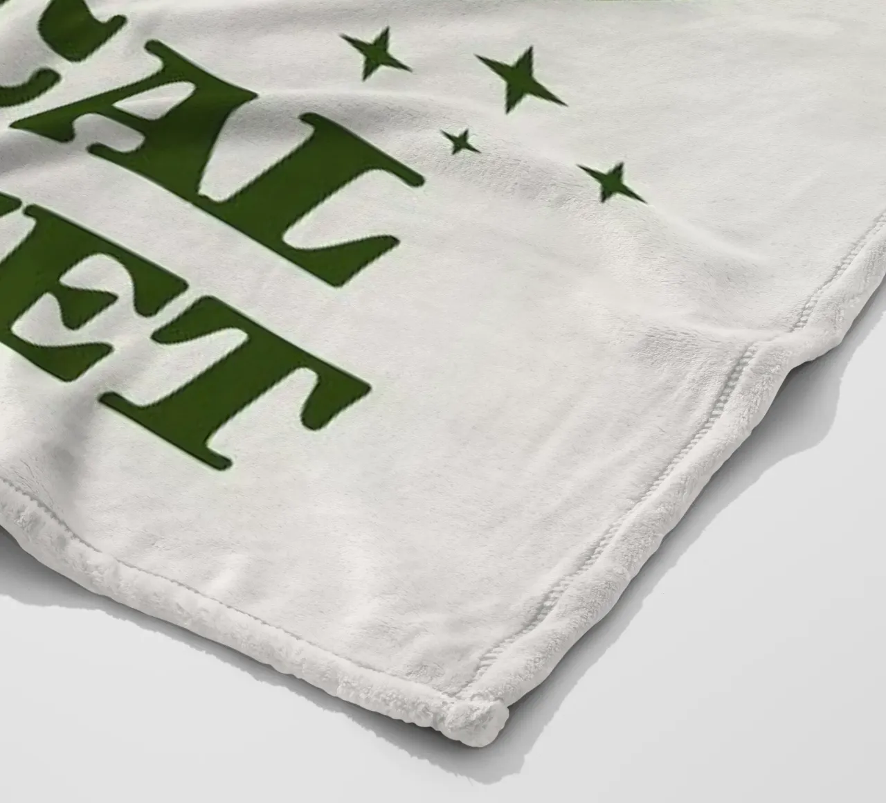Support Your Local Planet fleece blanket by cafelab