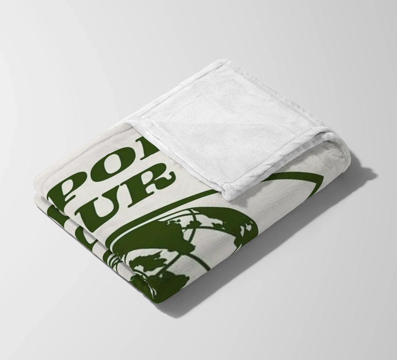Support Your Local Planet coperta in pile da cafelab