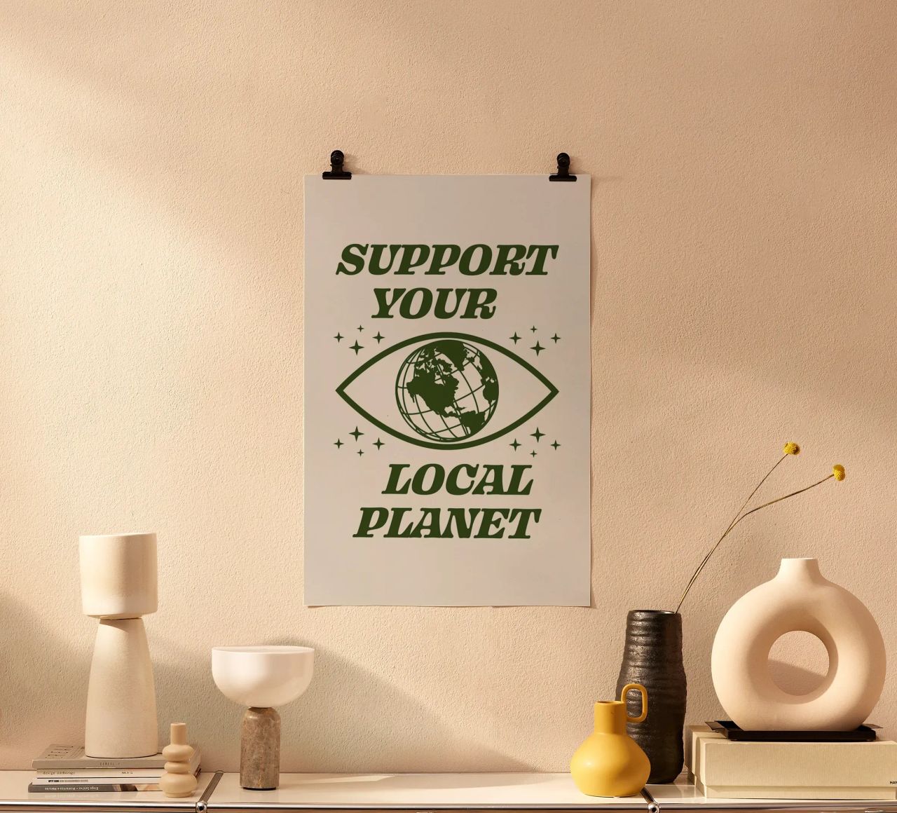 Support Your Local Planet carta hahnemühle da cafelab