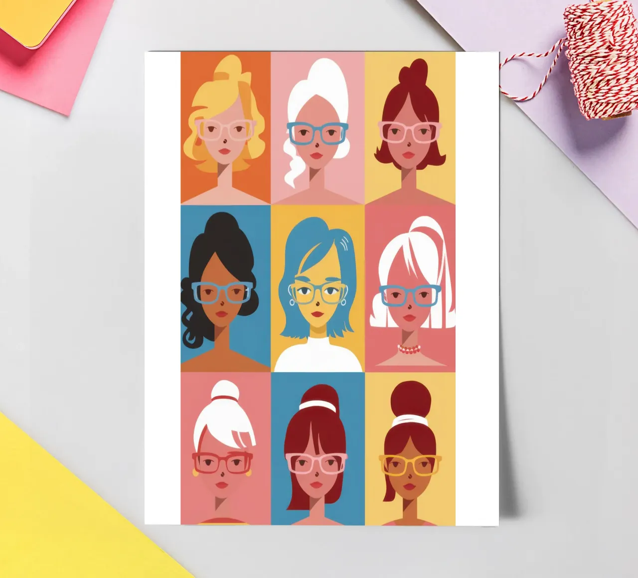 Skincare Routine Grid sticker sheet by Sentinel Glow