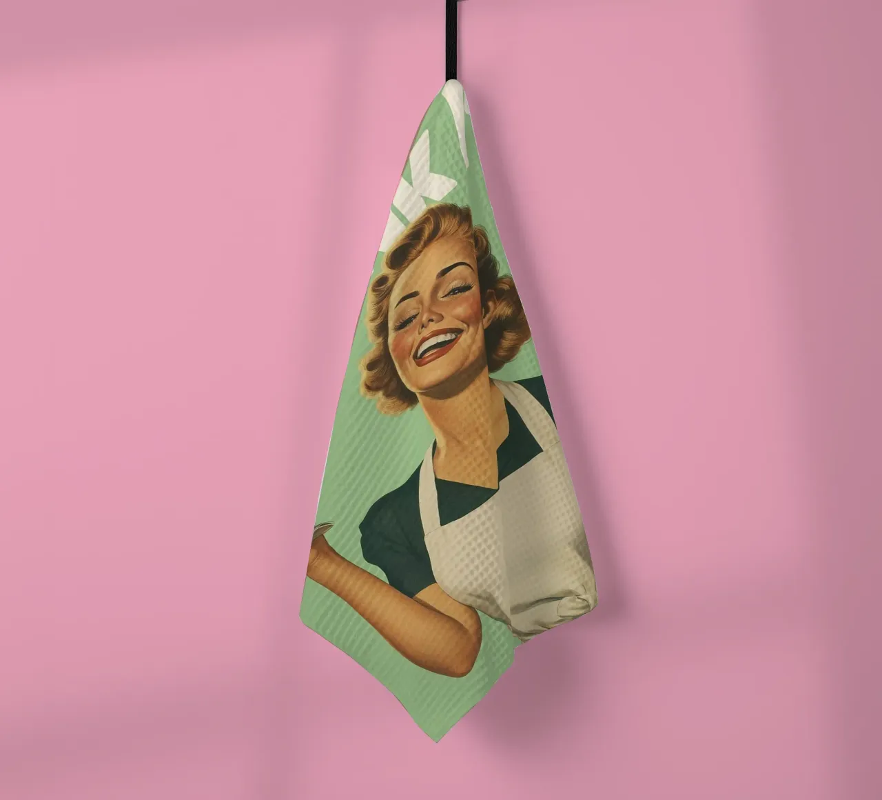 Cuisine marrante pour femme rétro torchon de oneroad