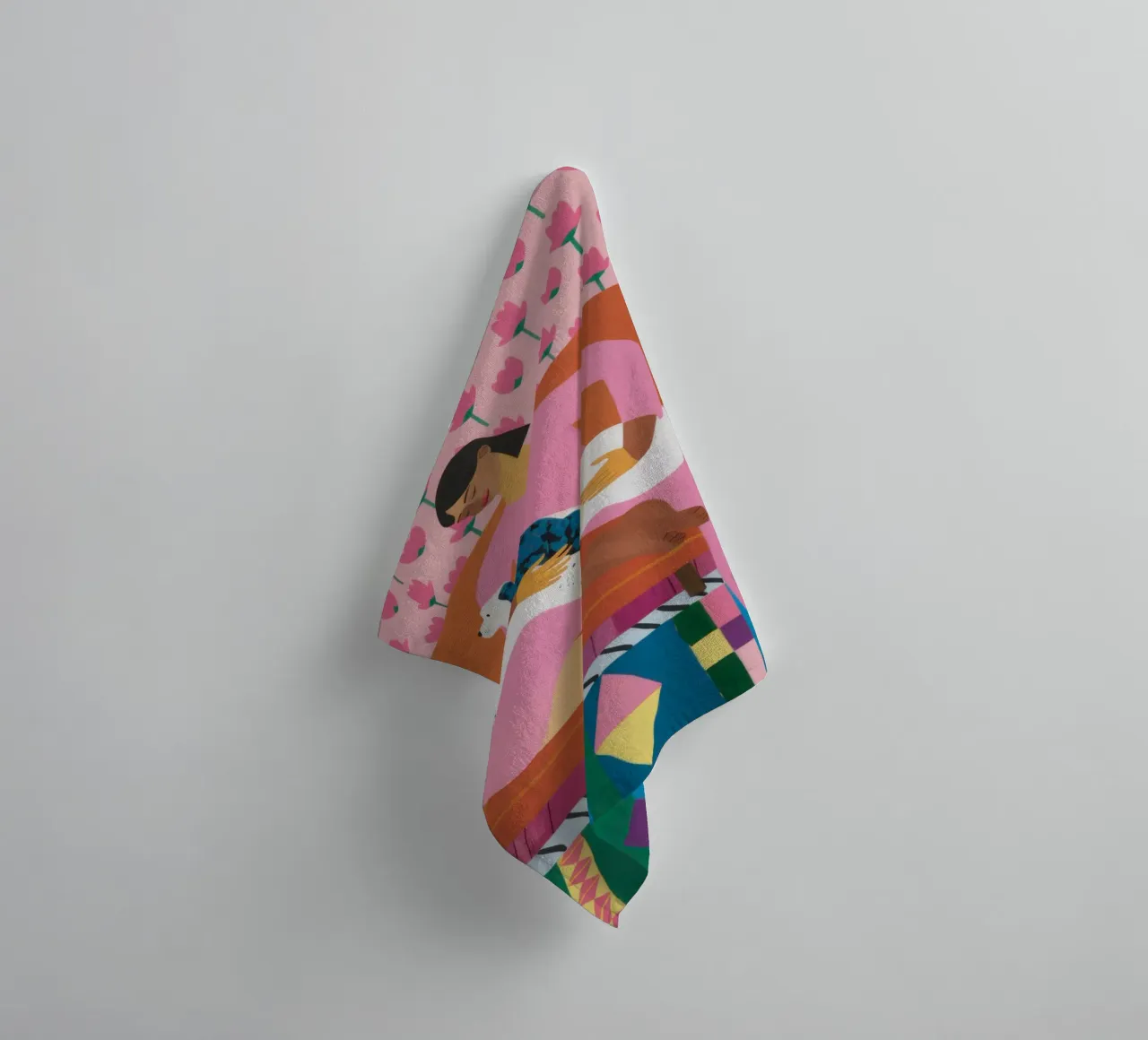 Gezelschap voor hondenbedden badhanddoek van Marigold Tiga