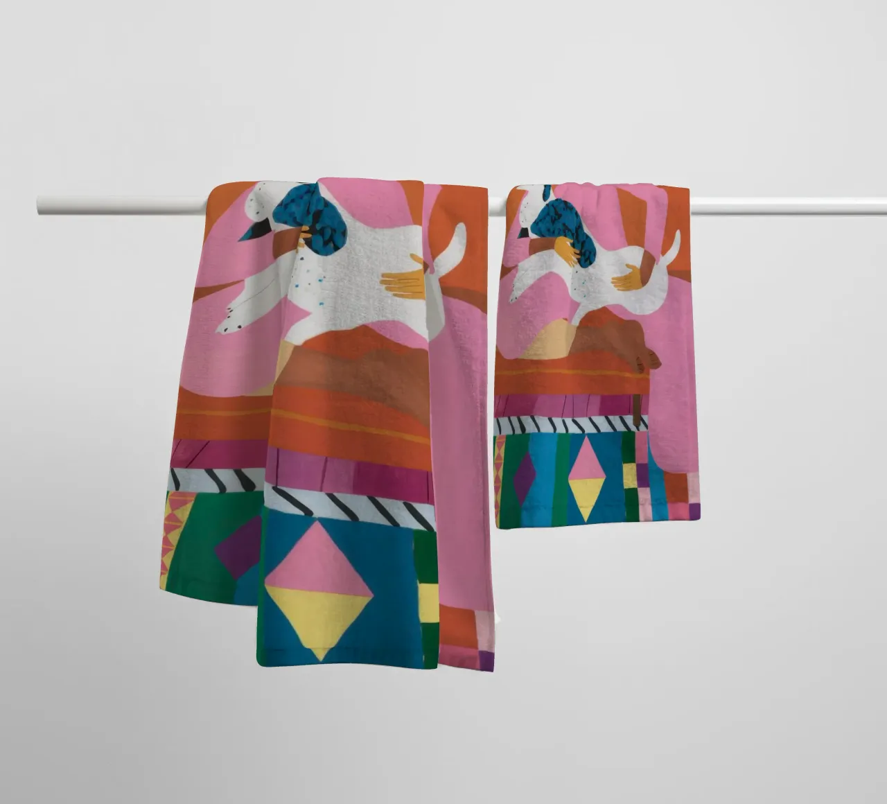 Gezelschap voor hondenbedden badhanddoek van Marigold Tiga