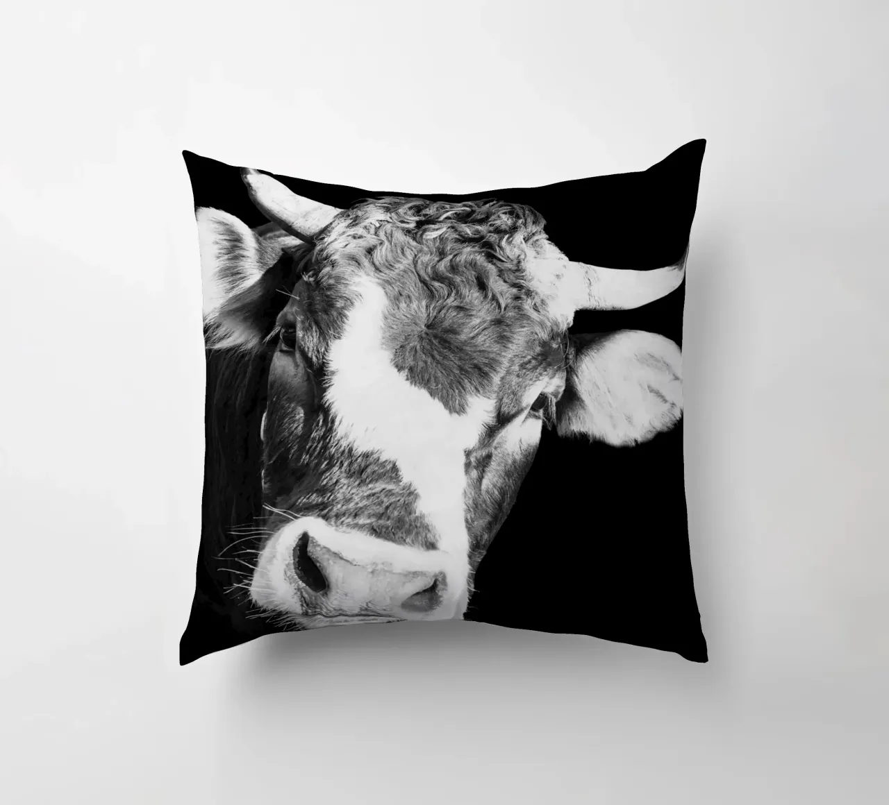 Dark Cow Vibes cuscino da DigiWunderwerk