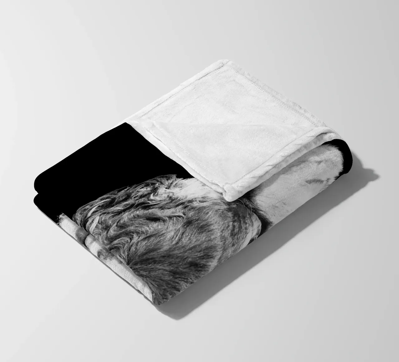 Dark Cow Vibes coperta in pile da DigiWunderwerk