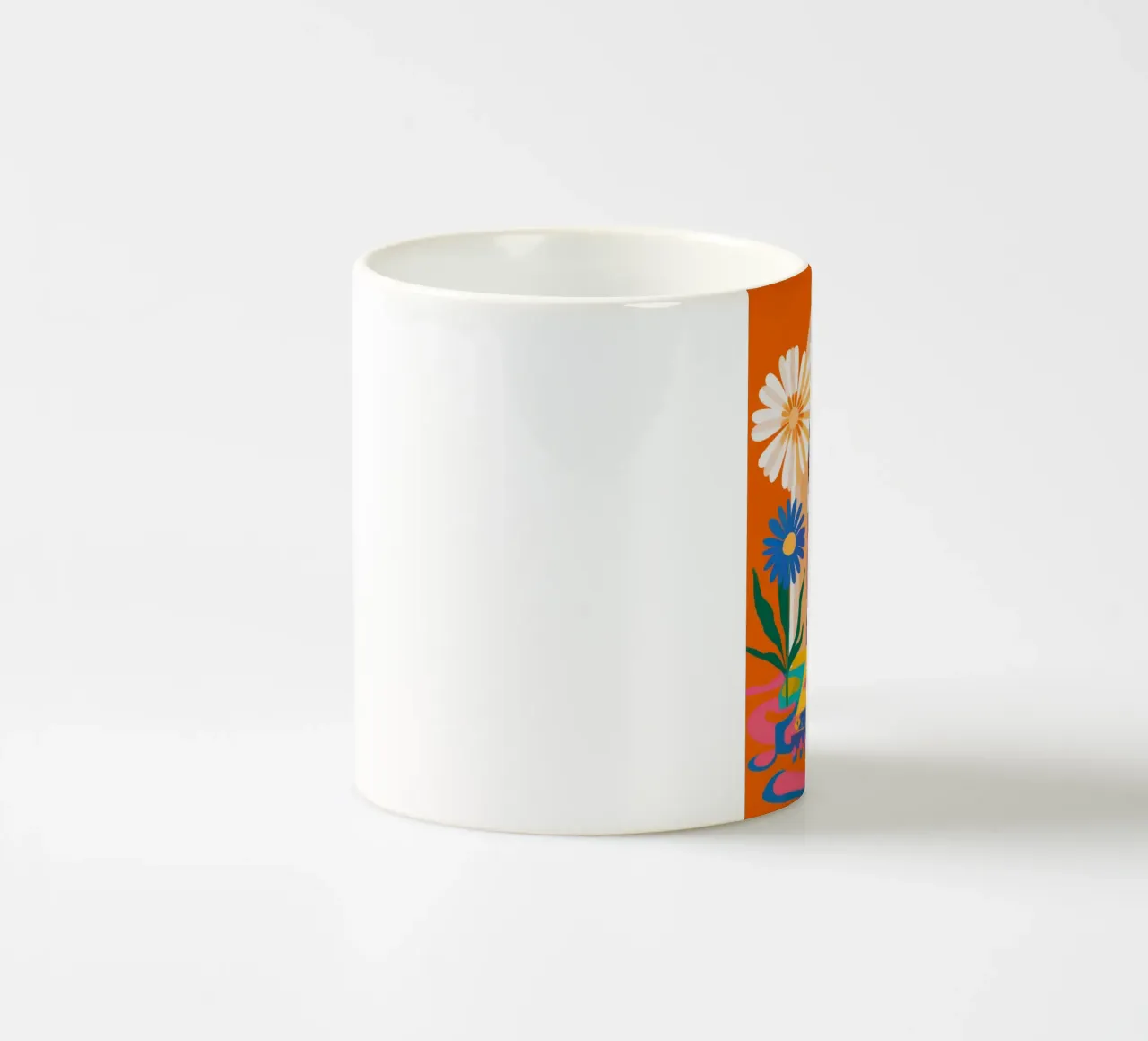 Gatto Cactus Dandy tazza in ceramica da Stone Decade