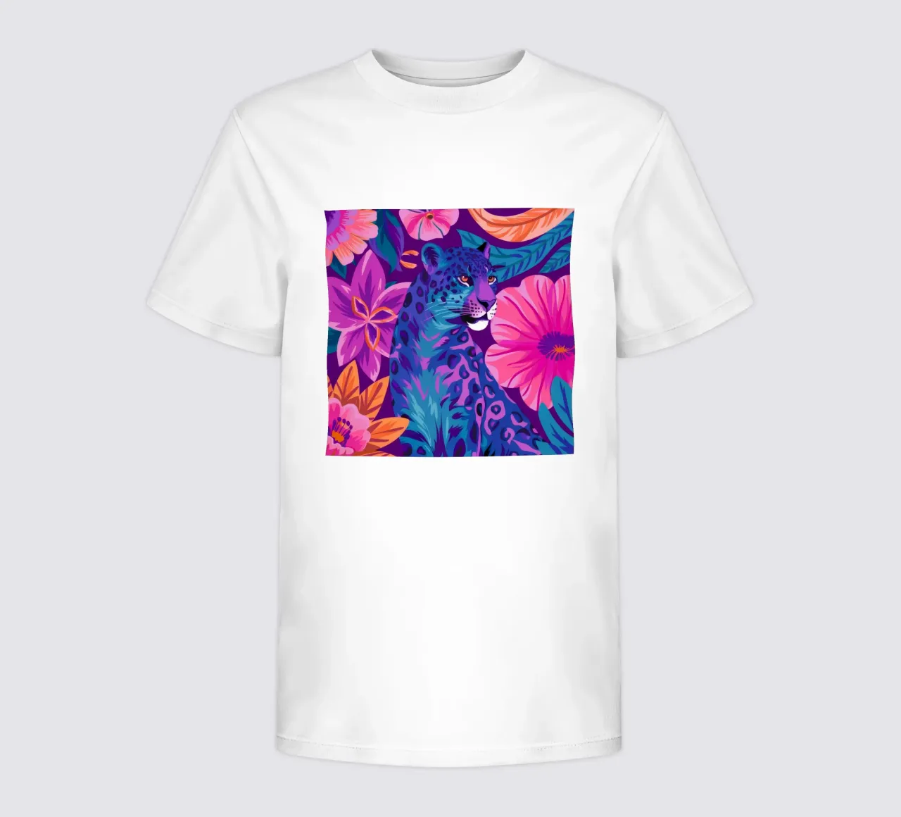Psychedelic Leopard Dream kids t-shirt by Stone Decade