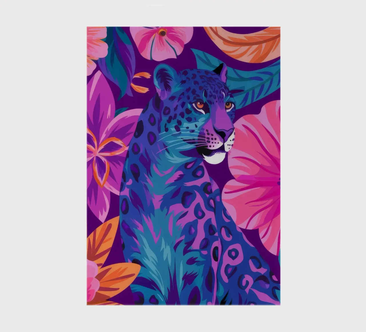 Psychedelic Leopard Dream notebook by Stone Decade