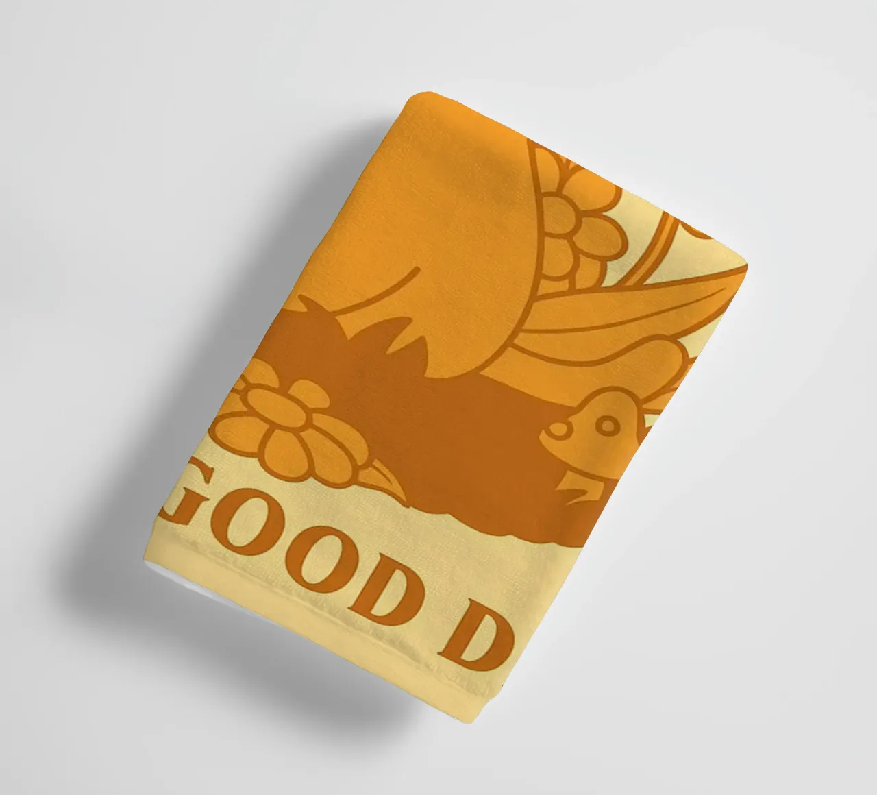 Have A Good Day Funny Cat towel by oneroad