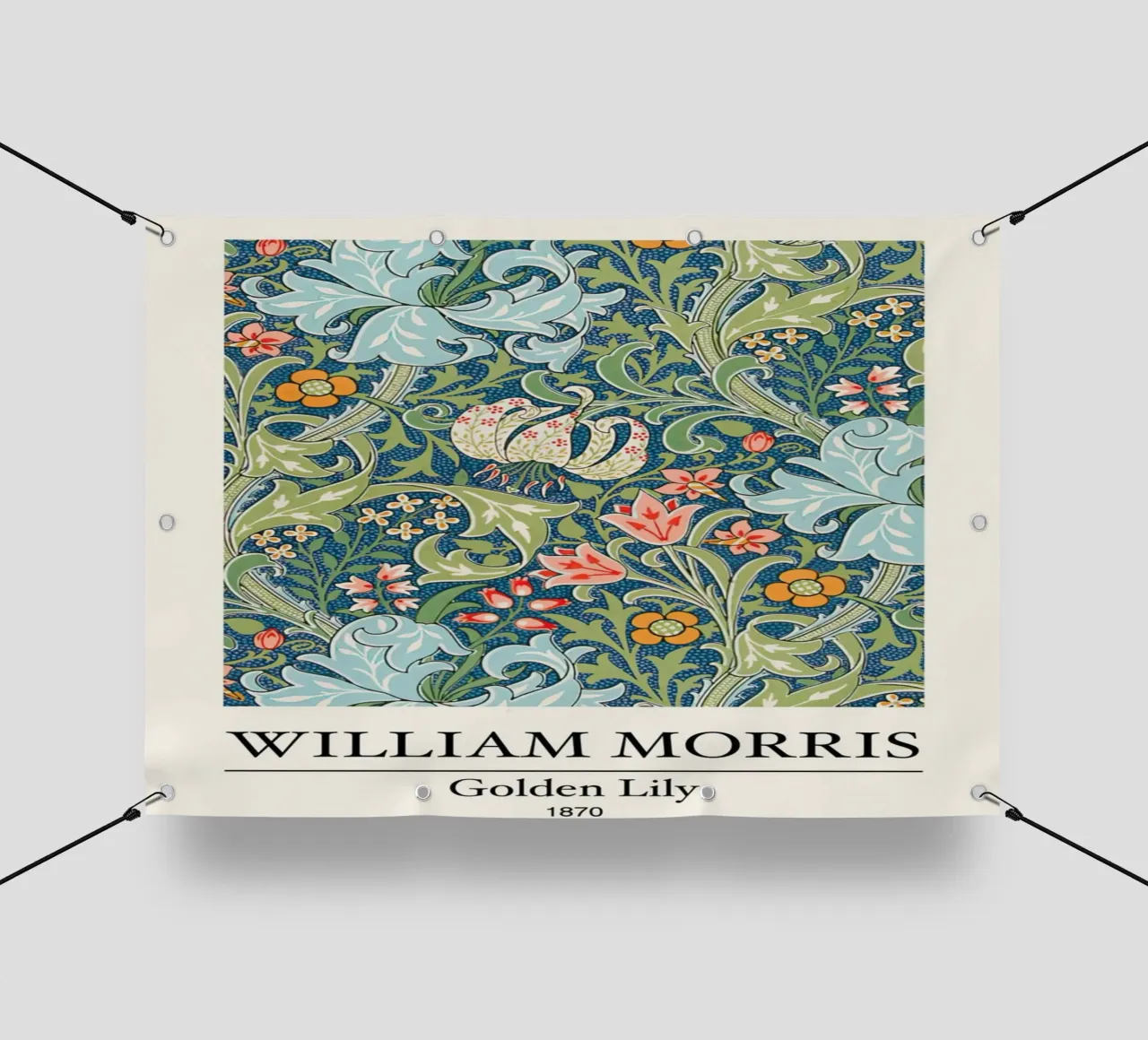 Morris Golden Lily telo in pvc da More Art