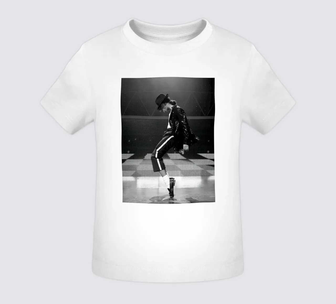 Stile iconico Michael Jackson Re del Pop maglietta neonato da wernoka
