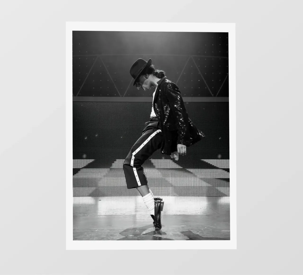 Stile iconico Michael Jackson Re del Pop telo in pvc da wernoka