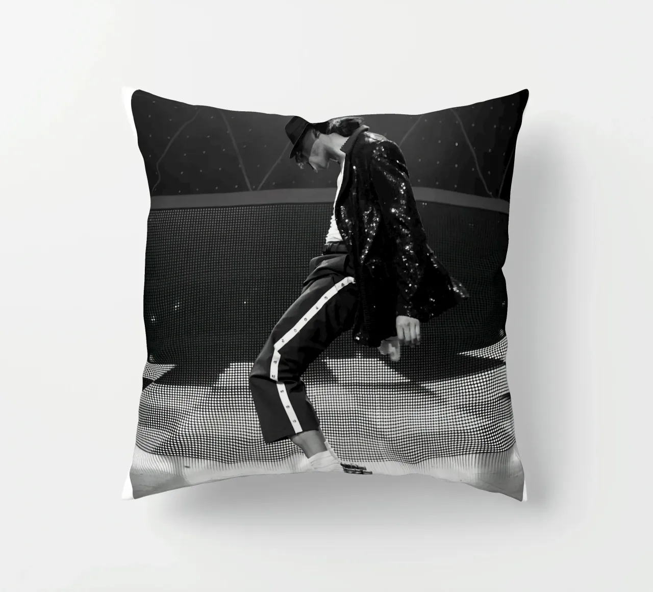 Stile iconico Michael Jackson Re del Pop cuscino da wernoka