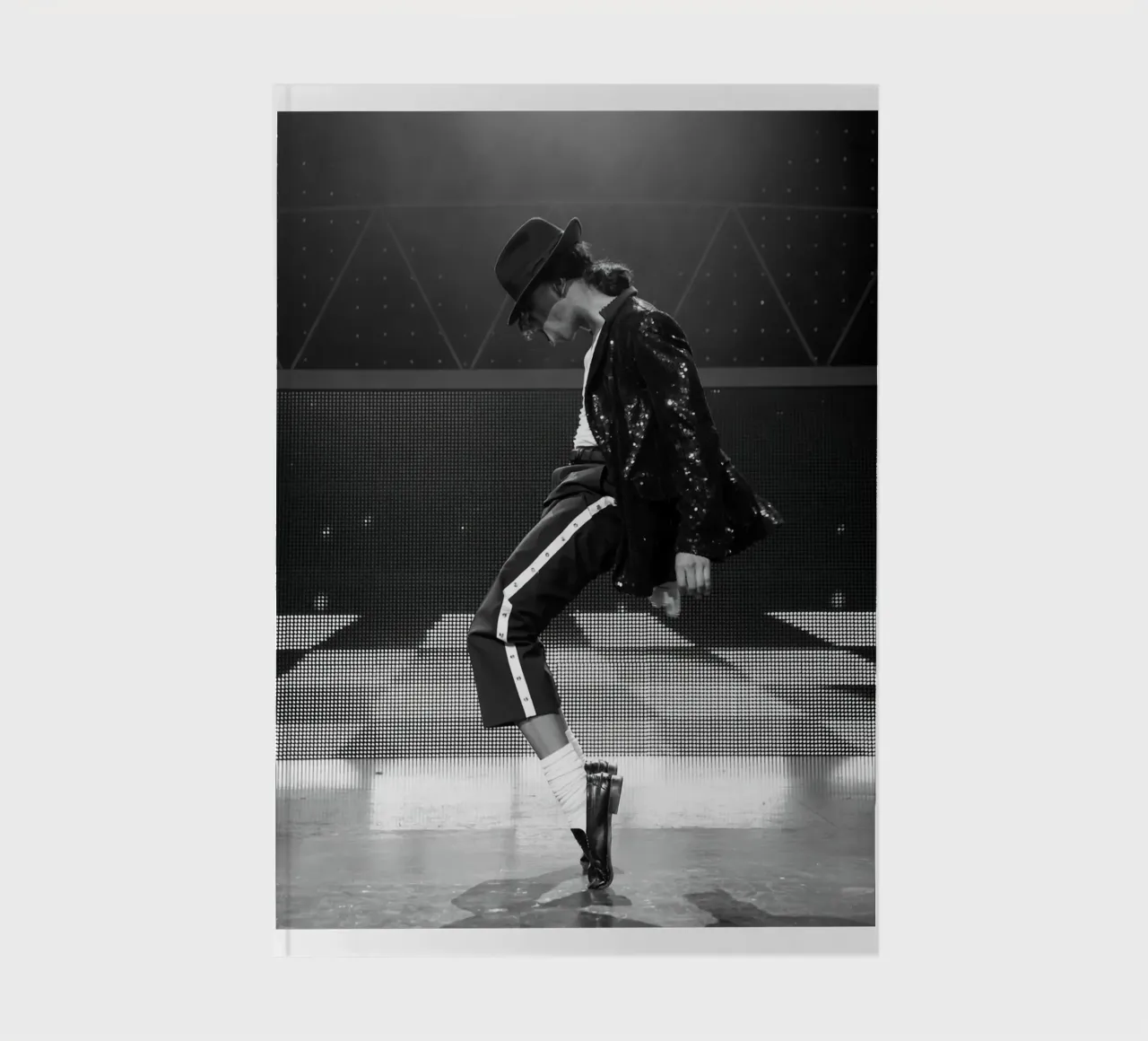 Iconic Style Michael Jackson King Of Pop notebook by wernoka