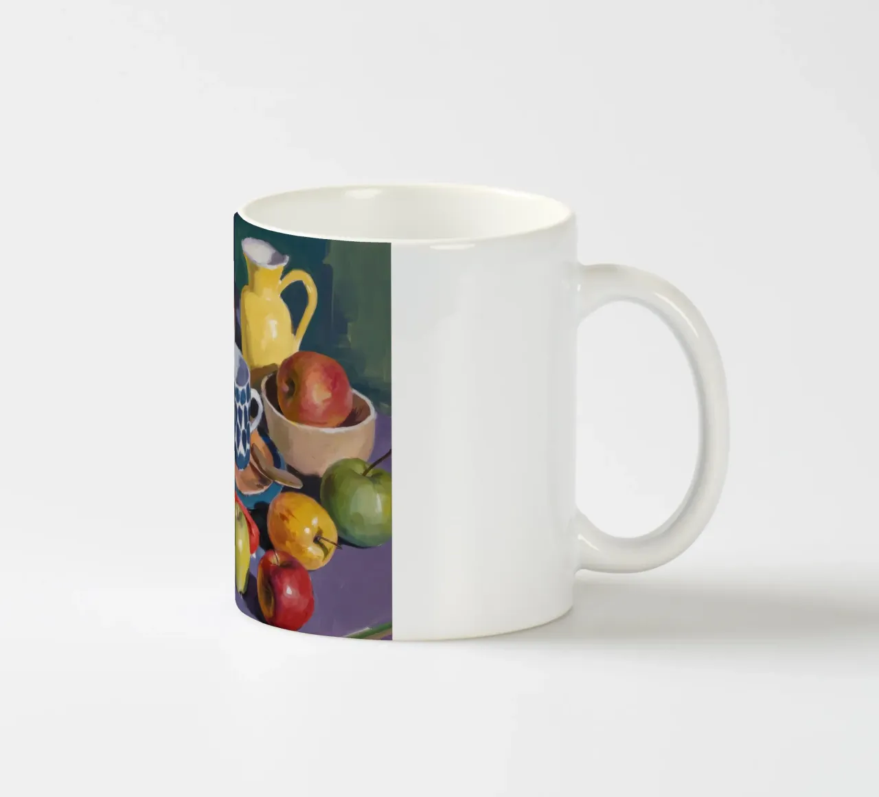 Mele in vaso a fantasia tazza in ceramica da Stone Decade