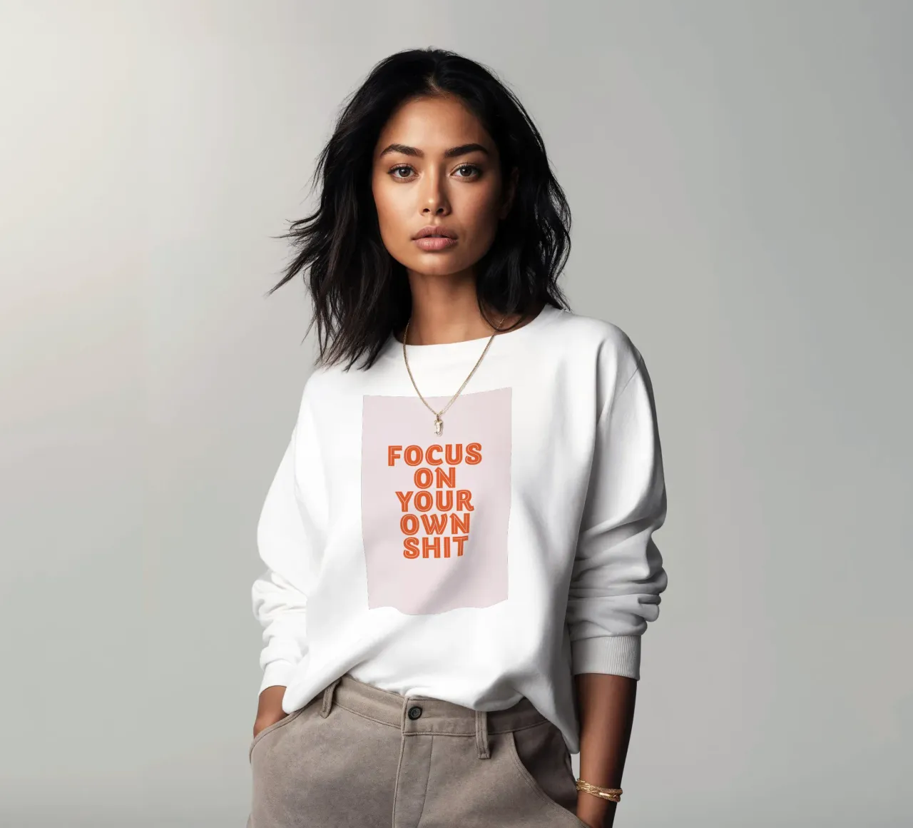 Focus On Your Own sudadera de Ayleen