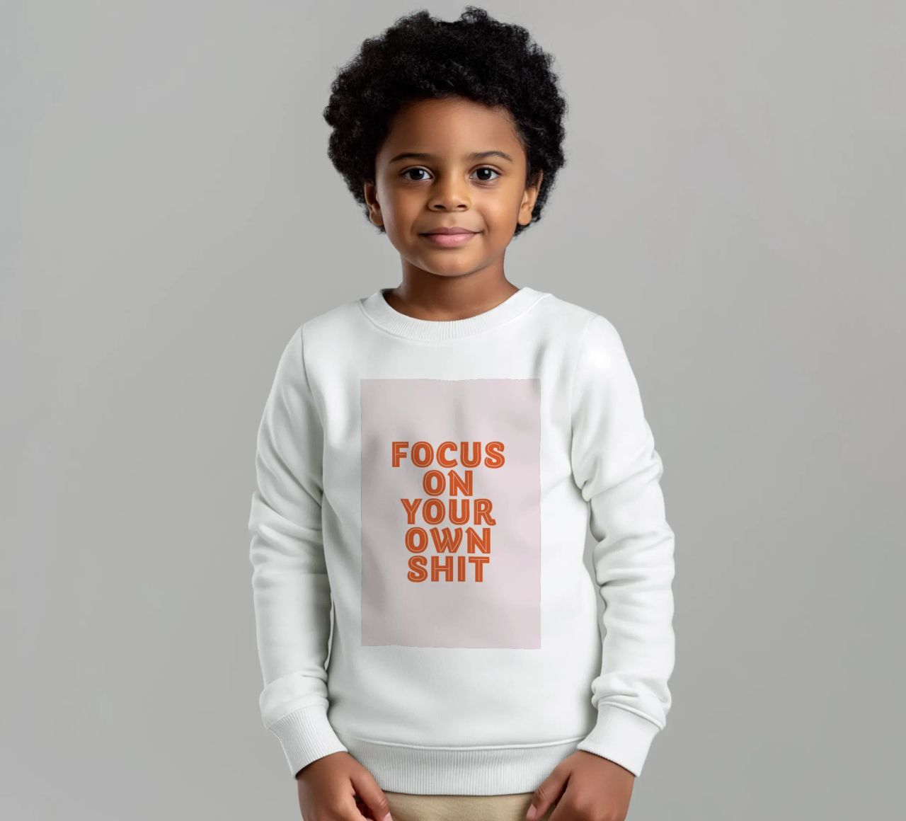 Focus On Your Own felpa bambino da Ayleen