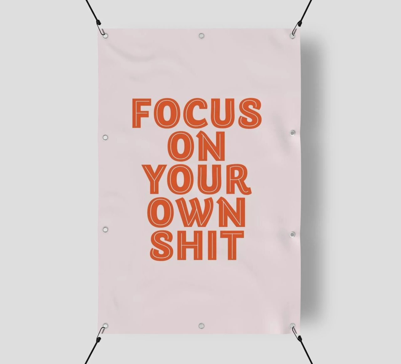 Focus On Your Own telo in pvc da Ayleen
