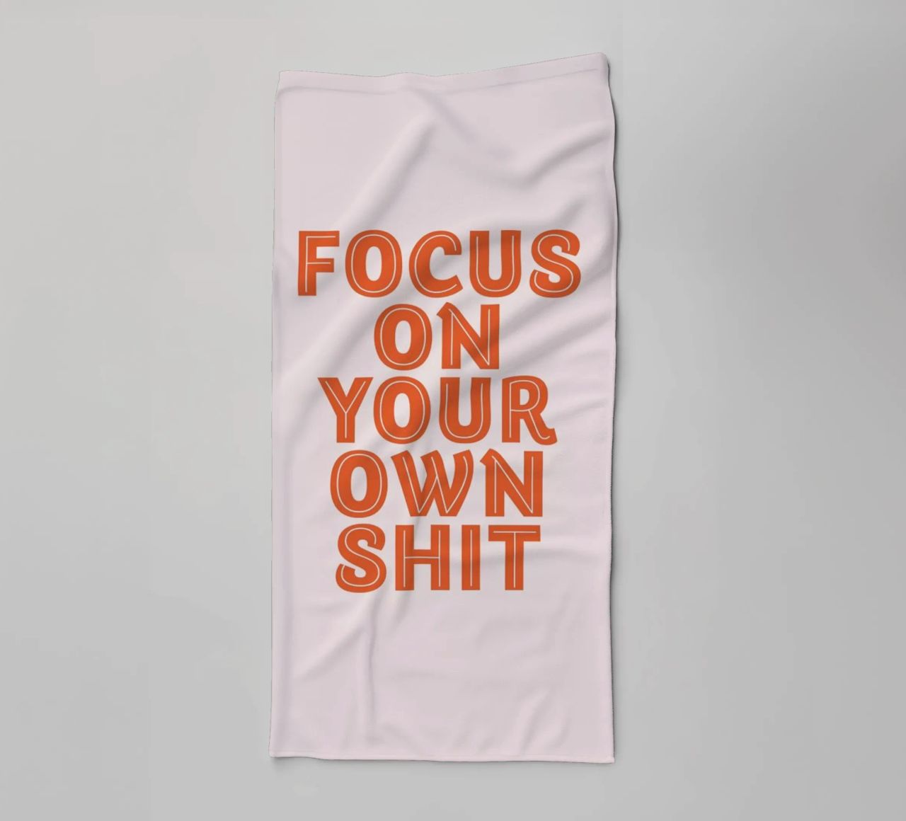 Focus On Your Own asciugamano da bagno da Ayleen