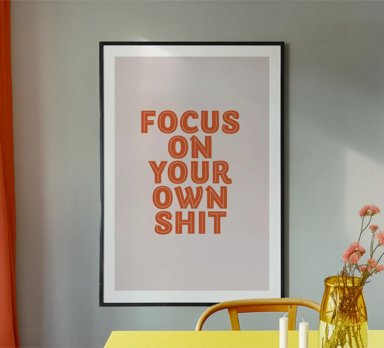 Focus On Your Own carta hahnemühle da Ayleen