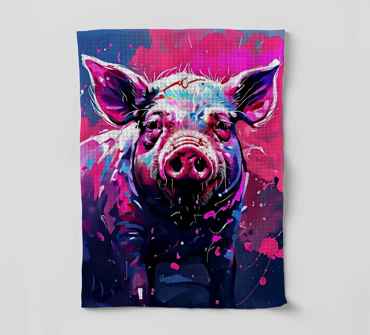 Style_de_cochon_H_1 torchon de Tierisch bunt by LK
