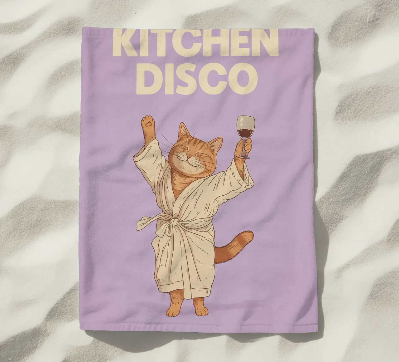 Cucina Disco Cat telo mare da oneroad