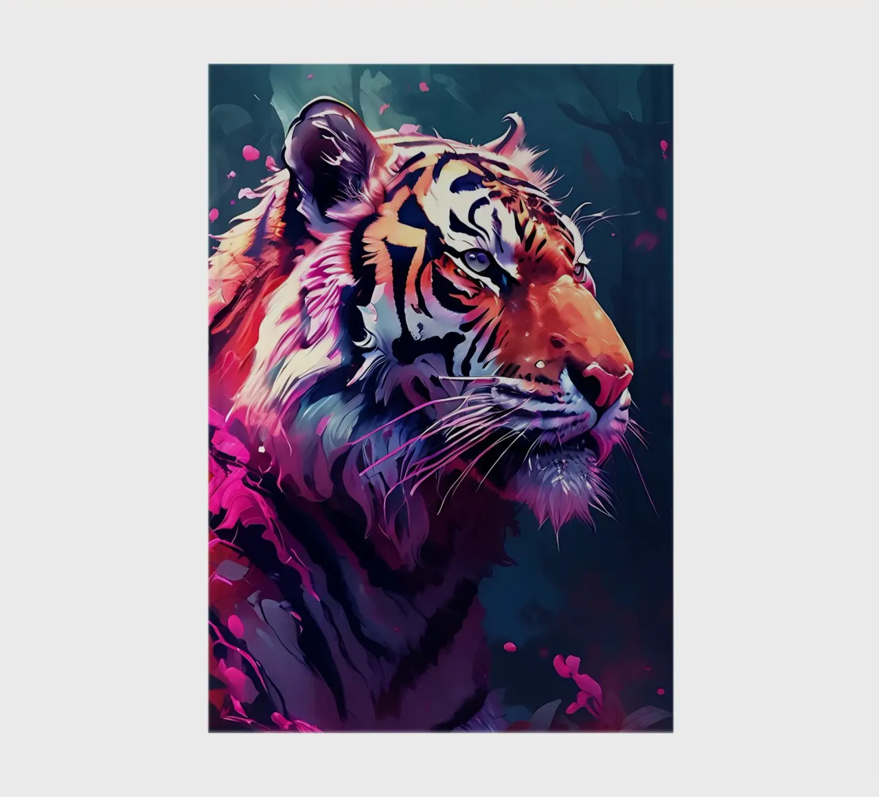 Tiger_Style_H_1 notebook by Tierisch bunt by LK