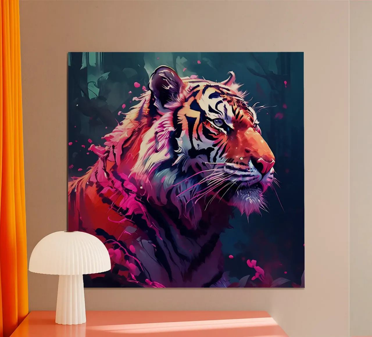 Tiger_Style_H_1 hahnemühle by Tierisch bunt by LK