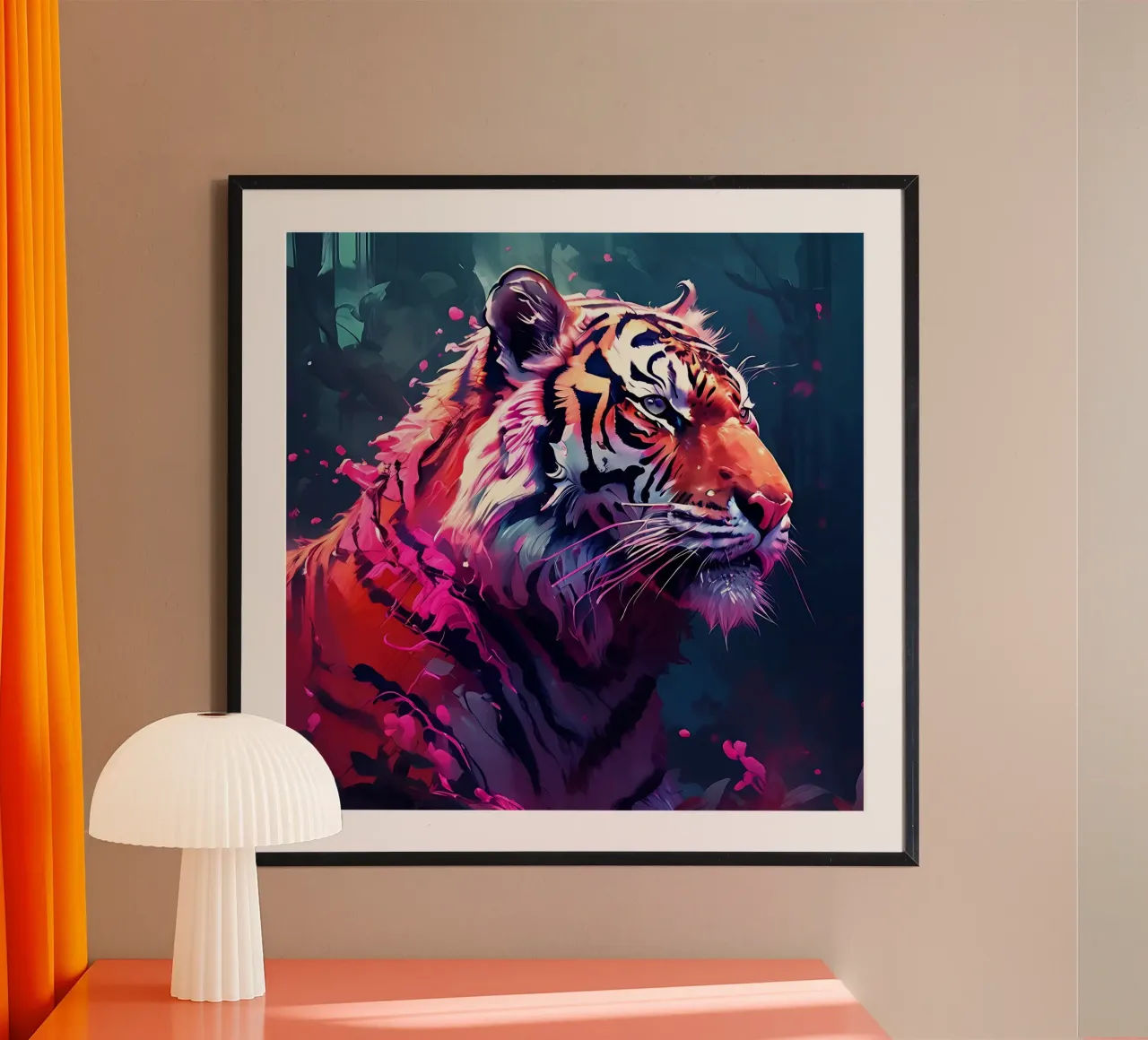 Tiger_Style_H_1 hahnemühle by Tierisch bunt by LK