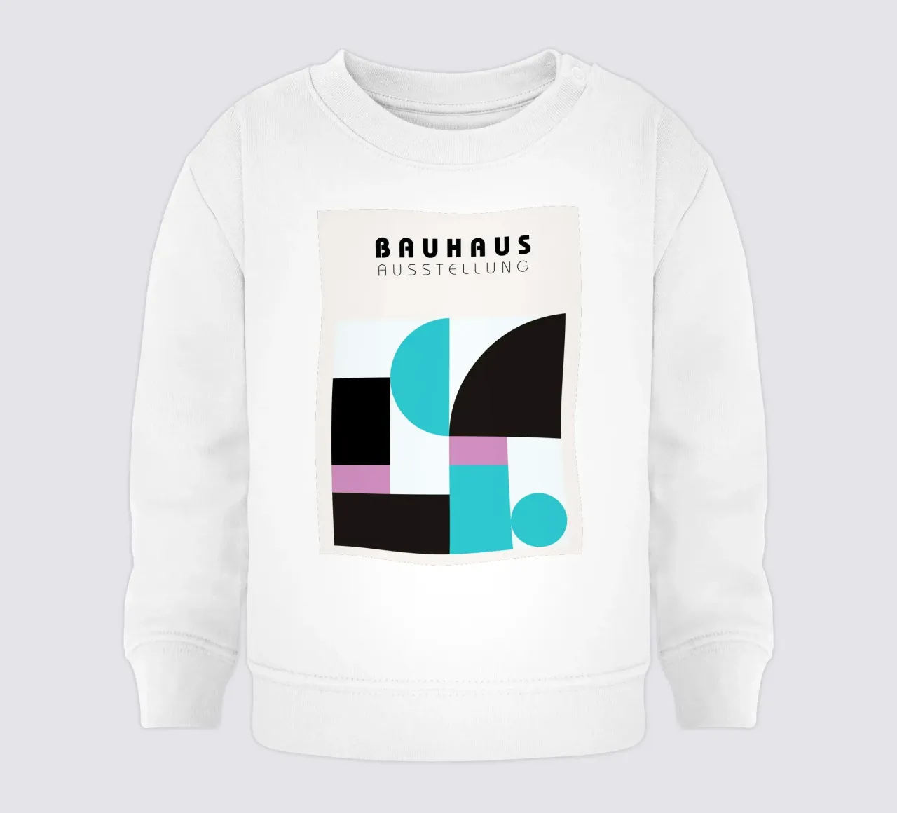 Bauhaus Blocks Art | Modern Geometry Print sudadera de bebé de Studio Vibe