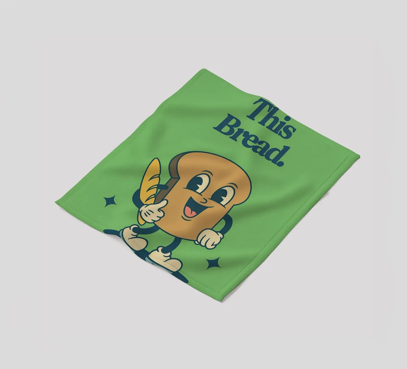 Let's Get This Bread fleece blanket by oneroad