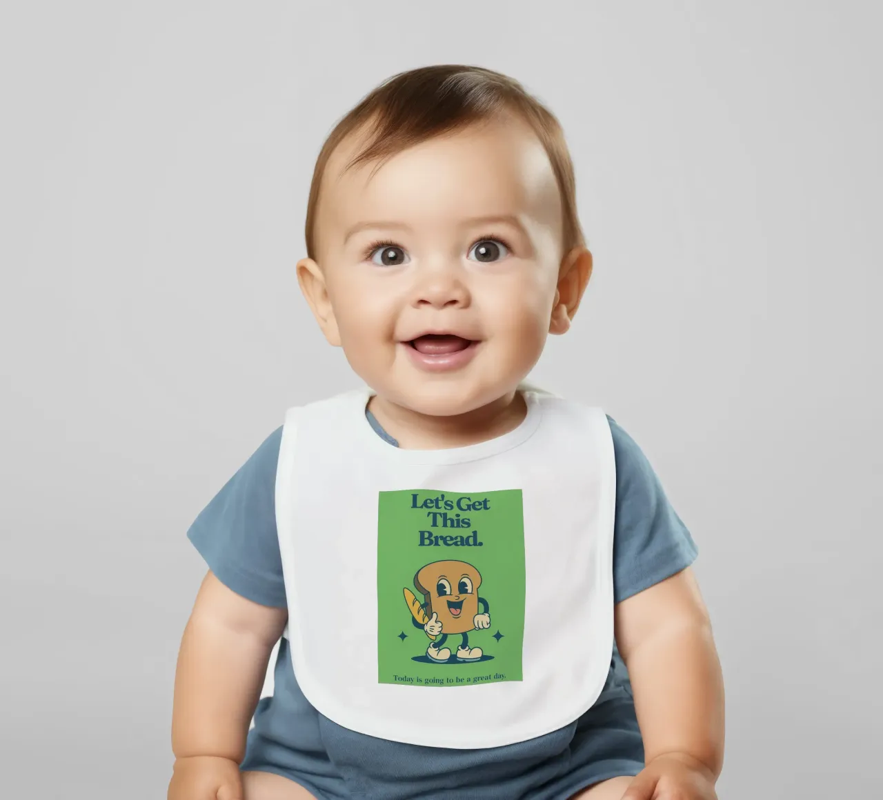 Let's Get This Bread Babylätzchen von oneroad