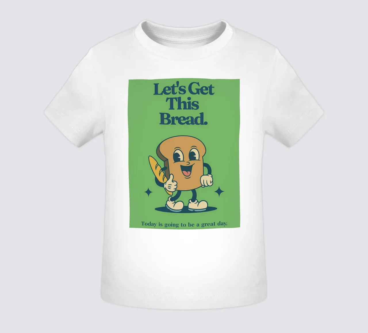 Let's Get This Bread baby t-shirt by oneroad