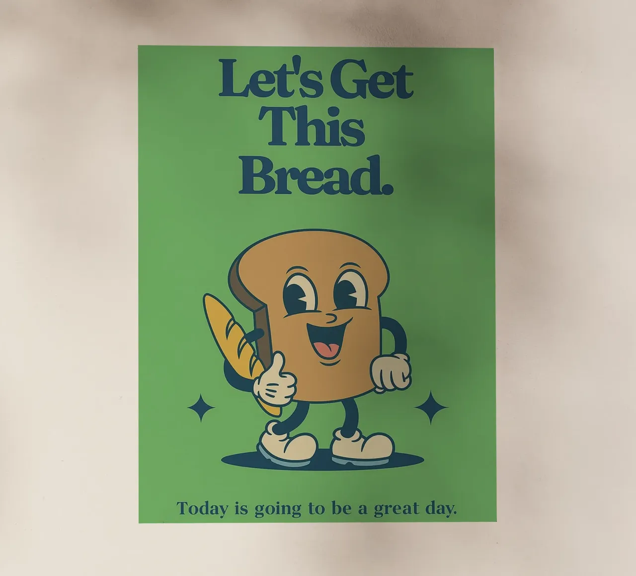 Let's Get This Bread pellicola backlit da oneroad