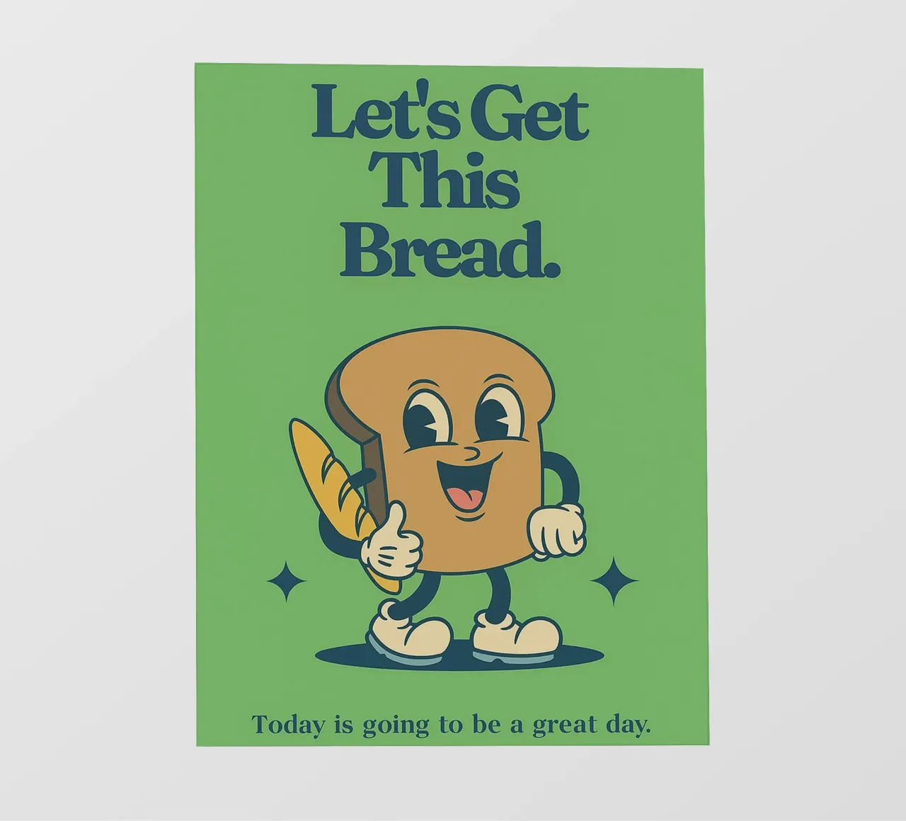 Let's Get This Bread pellicola backlit da oneroad