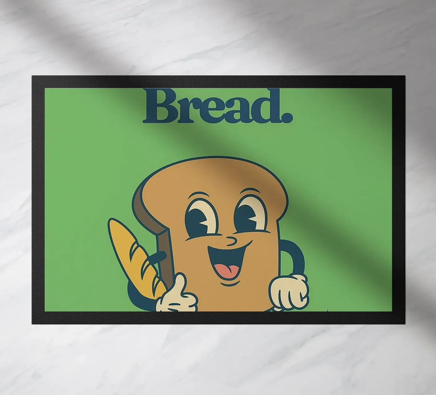Let's Get This Bread doormat by oneroad
