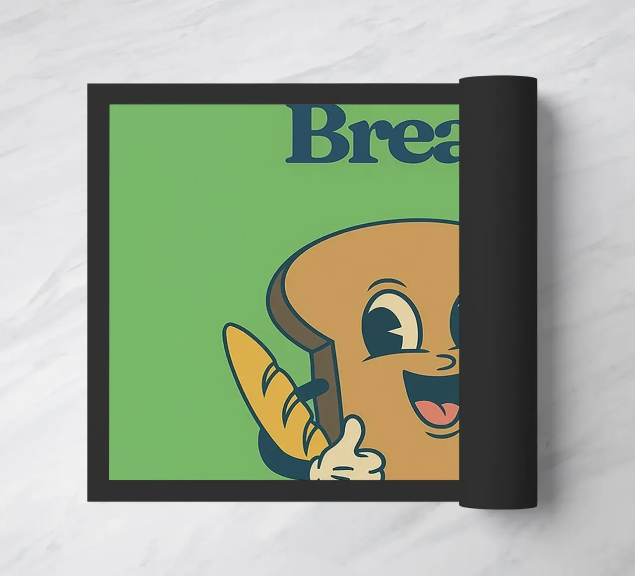 Let's Get This Bread doormat by oneroad
