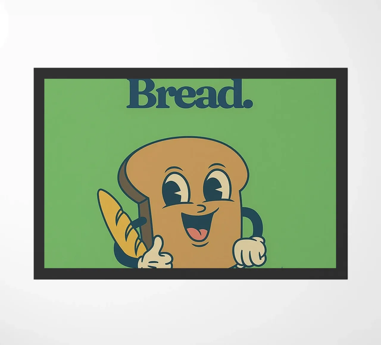 Let's Get This Bread doormat by oneroad