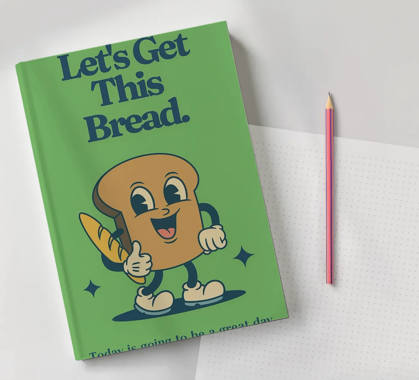 Let's Get This Bread notebook by oneroad
